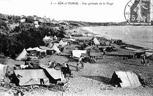 Ain-El-Turck - Plage - Vue Generale - 1910